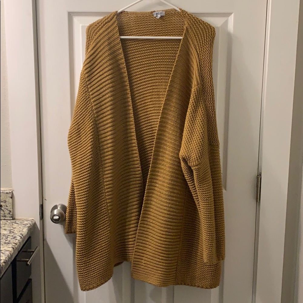 Mustard Yellow Cardigan